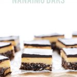 Gluten Free Nanaimo Bars image with text for Pinterest