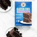 Gluten Free Brooklyn Blackout Cake image with text for Pinterest