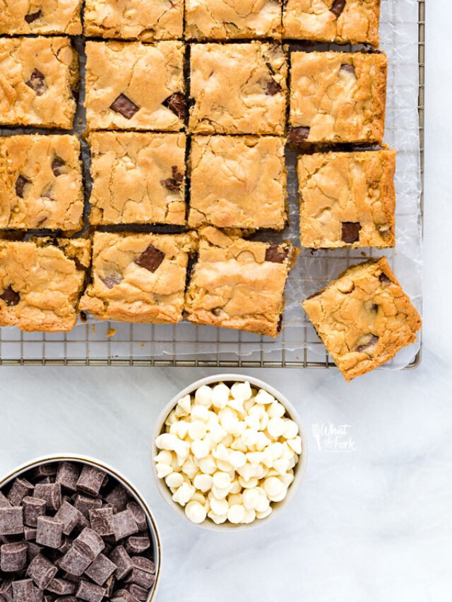 Quick and Easy Gluten Free Blondies Story