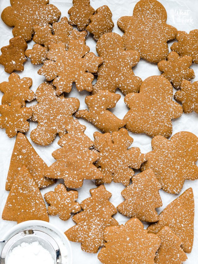 Gluten Free Gingerbread Cookies Story