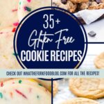 The Best Gluten Free Cookies collage image with text for Pinterest