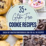 The Best Gluten Free Cookies collage image with text for Pinterest