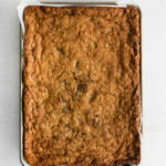 Gluten Free Oatmeal Chocolate Chip Bars image with text for Pinterest