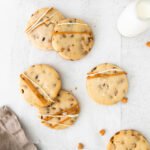 Gluten Free Shortbread Cookies image with text for Pinterest