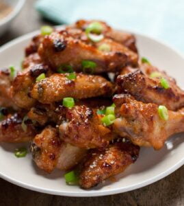 Tahini-glazed chicken wings 5