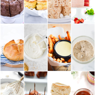 collage image of 12 gluten free recipes from The Gluten Free Baker’s Dozen – 2022 In Review