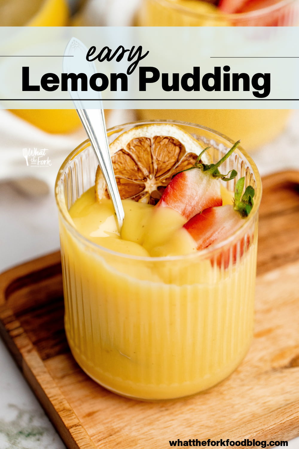 The Best Easy Lemon Pudding Recipe (8 Ingredients) What the Fork