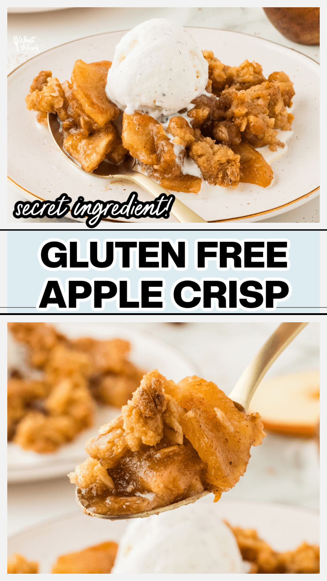 Gluten Free Apple Crisp Updated Classic Recipe What the Fork