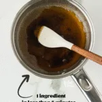 how to make brown butter image with text for Pinterest